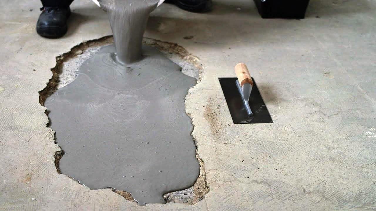 Как ремонтируют трещины в бетоне